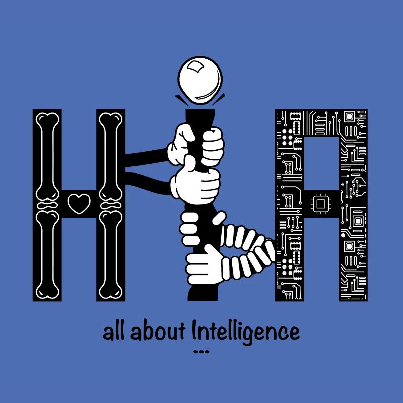 Human vs Artificial Intelligence KI
