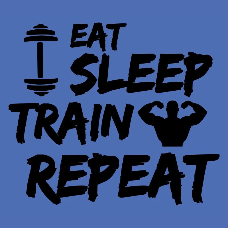 manger dormir train répéter
