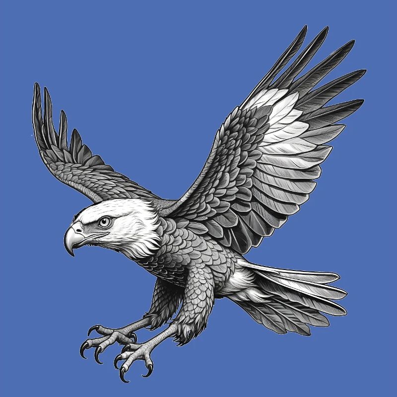 Flying Eagle, Graphic