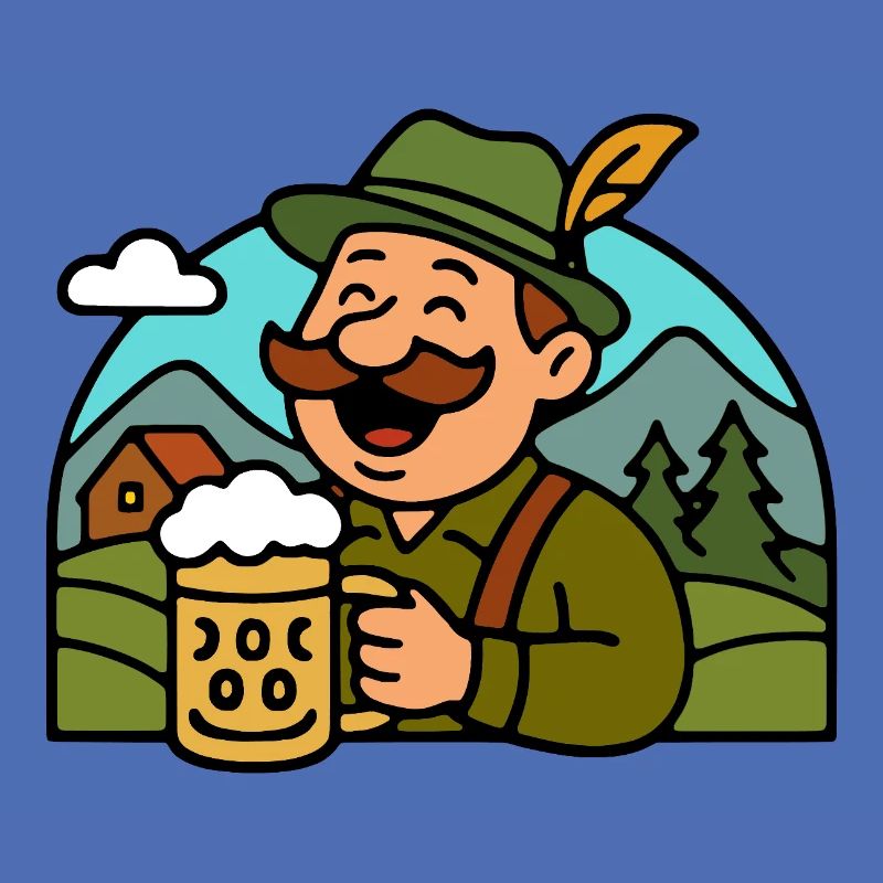 Deutscher German Bavarian Bayer Bier
