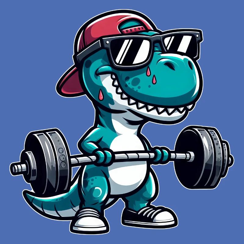 T-Rex Workout Dino Krafttraining