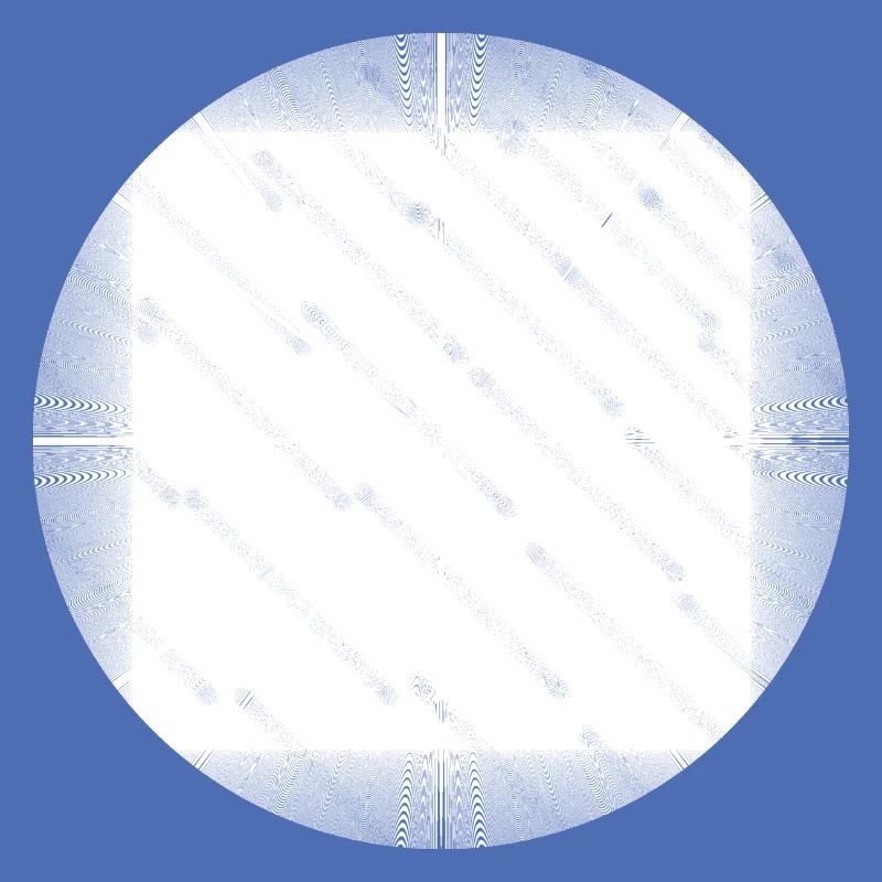 Blanc rond, blanc rond.
