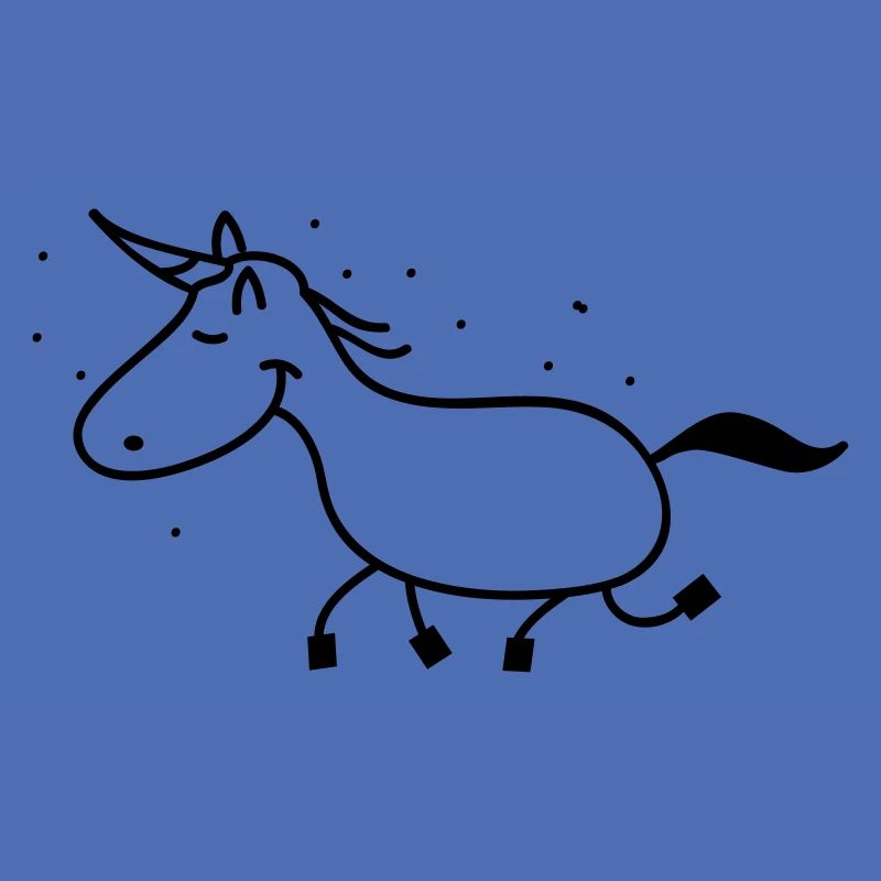 witziges Einhorn