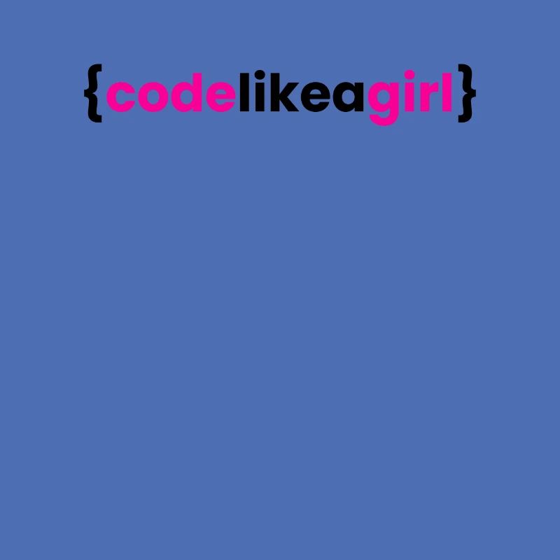 code like a girl - coder programmer girl