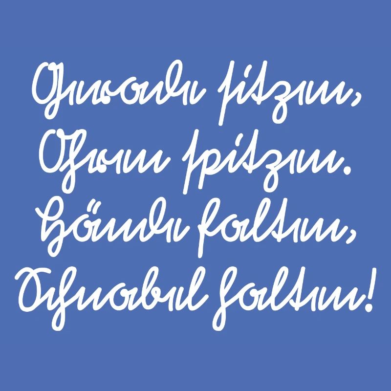Class rules for the school in German script