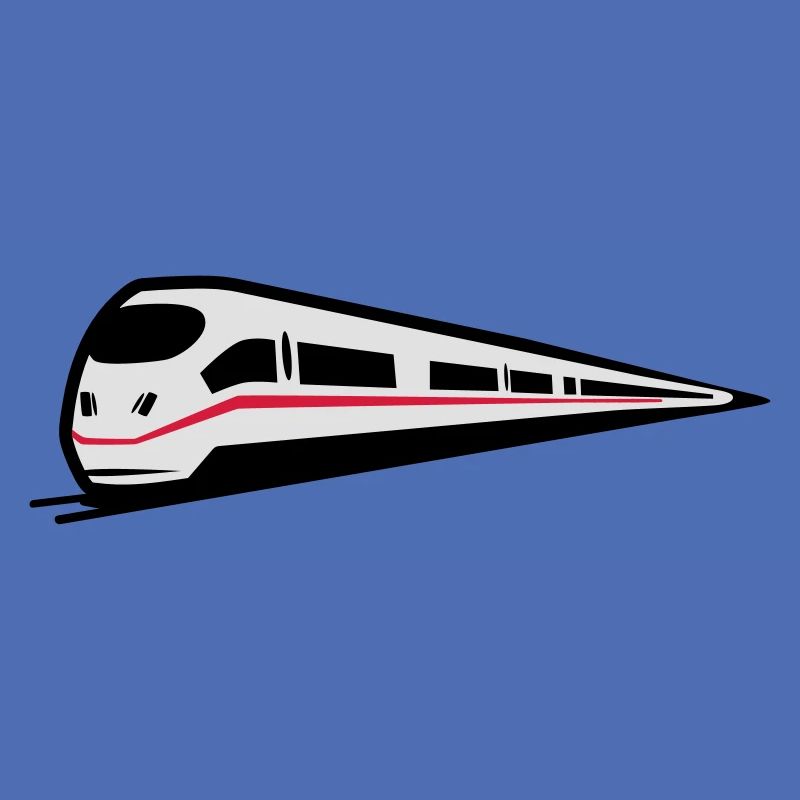 Glace de chemin de fer train