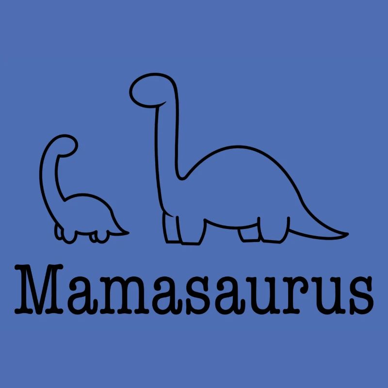 Mamasaurus - Dinosaurier - Geschenkidee