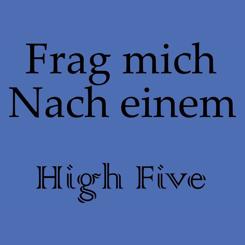 High Five - Schriftzug