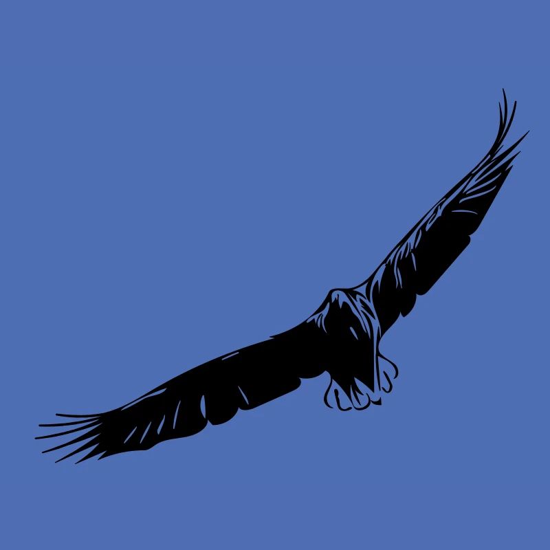 Flying eagle