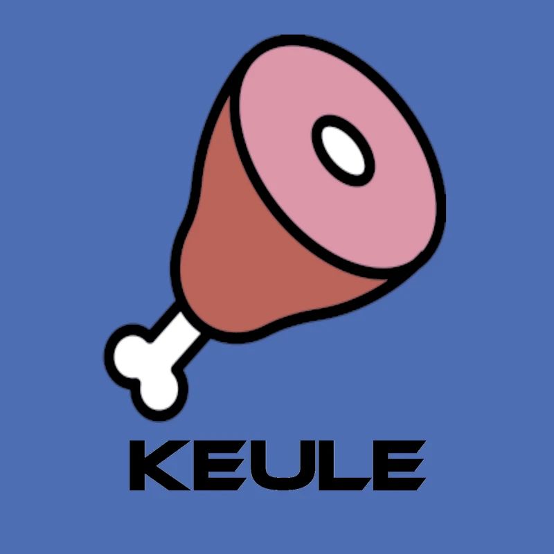 Lustige Keule Geschenkidee