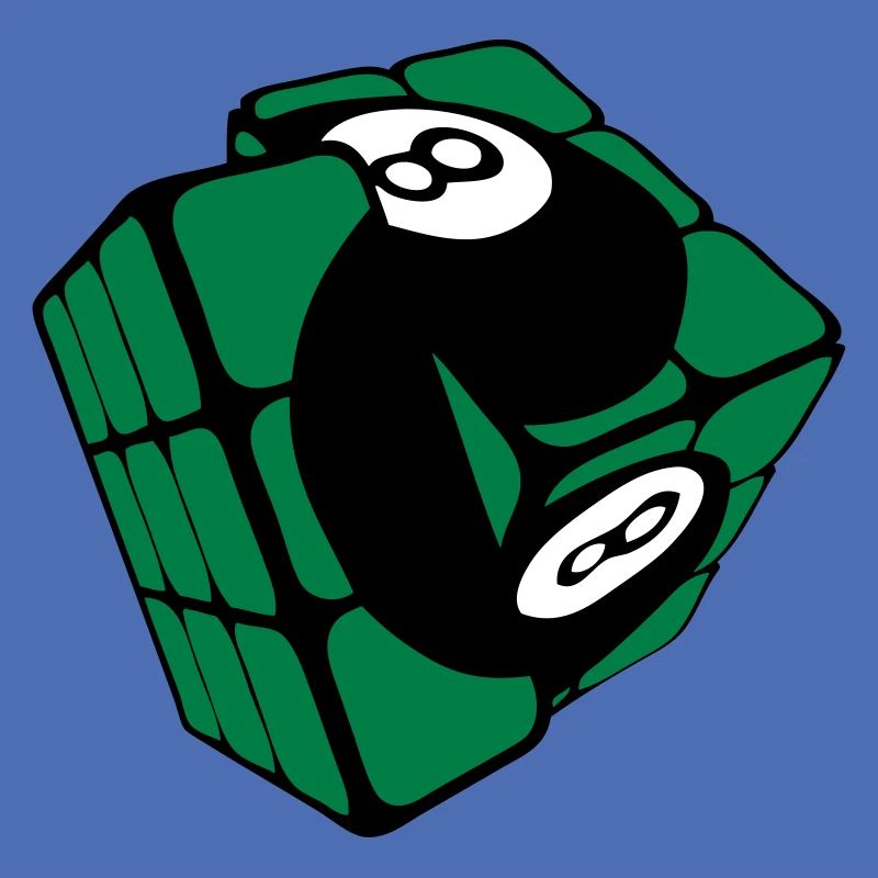 cube billard boule rubi forme