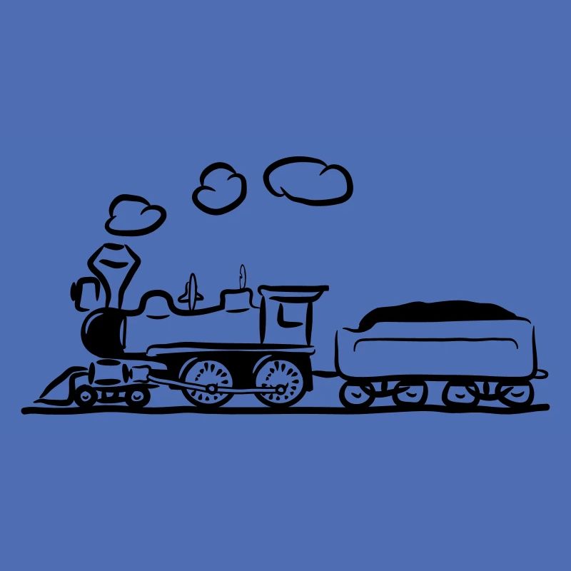 dampflok lok eisenbahn western comic