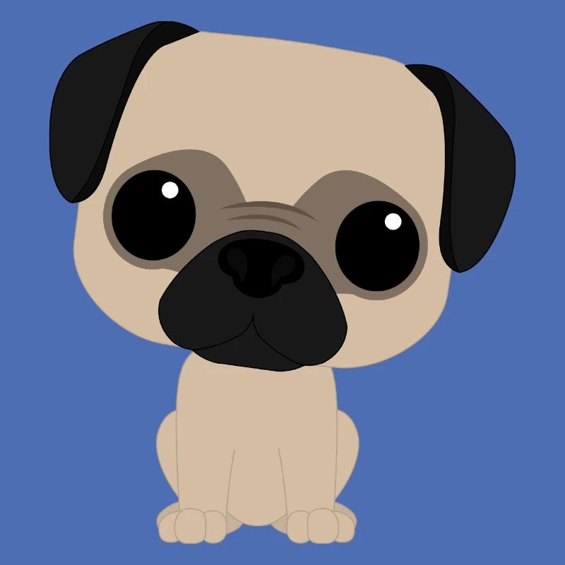 mopsiger Mops. Mops