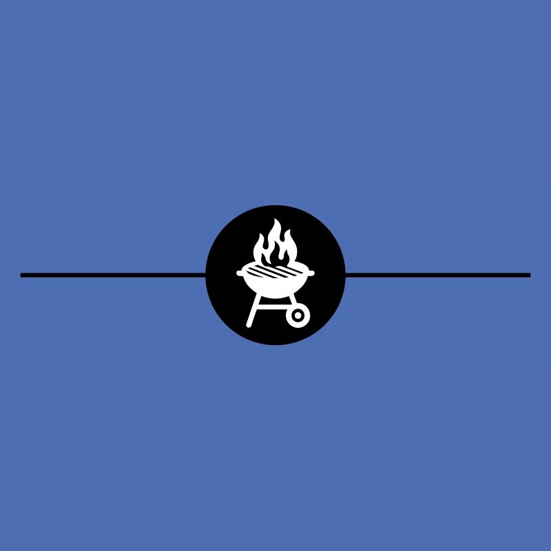 Grill Symbol Grilling Line