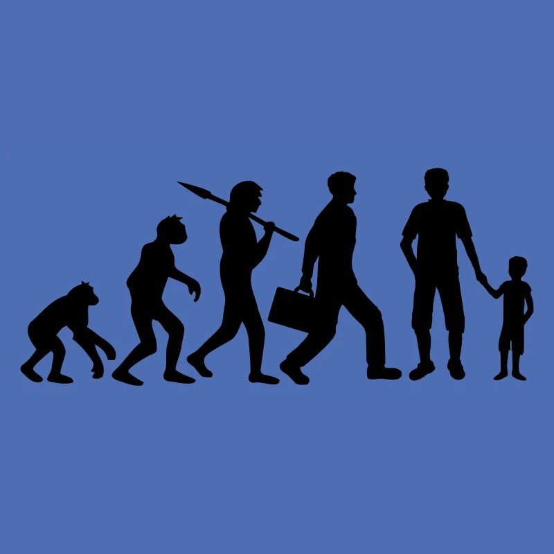 Proud Dad Young Evolution