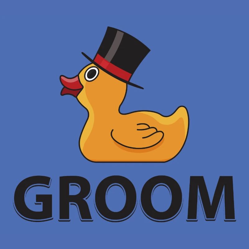 Bräutigam Rubberduck Geschenk
