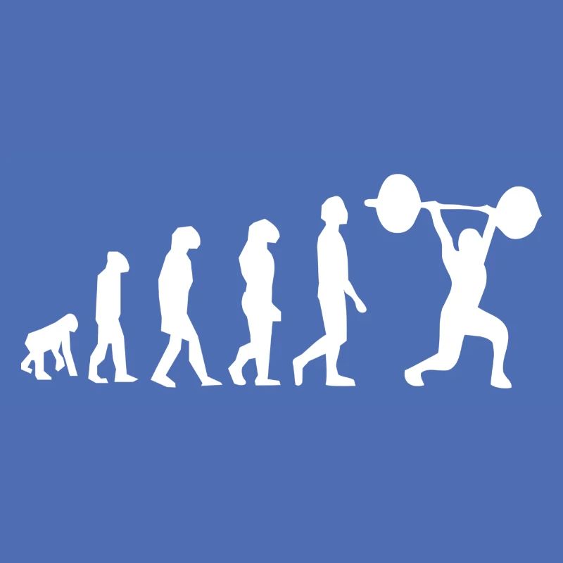 Evolution des Gewichthebens
