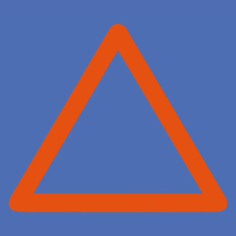 empty triangle panel add text