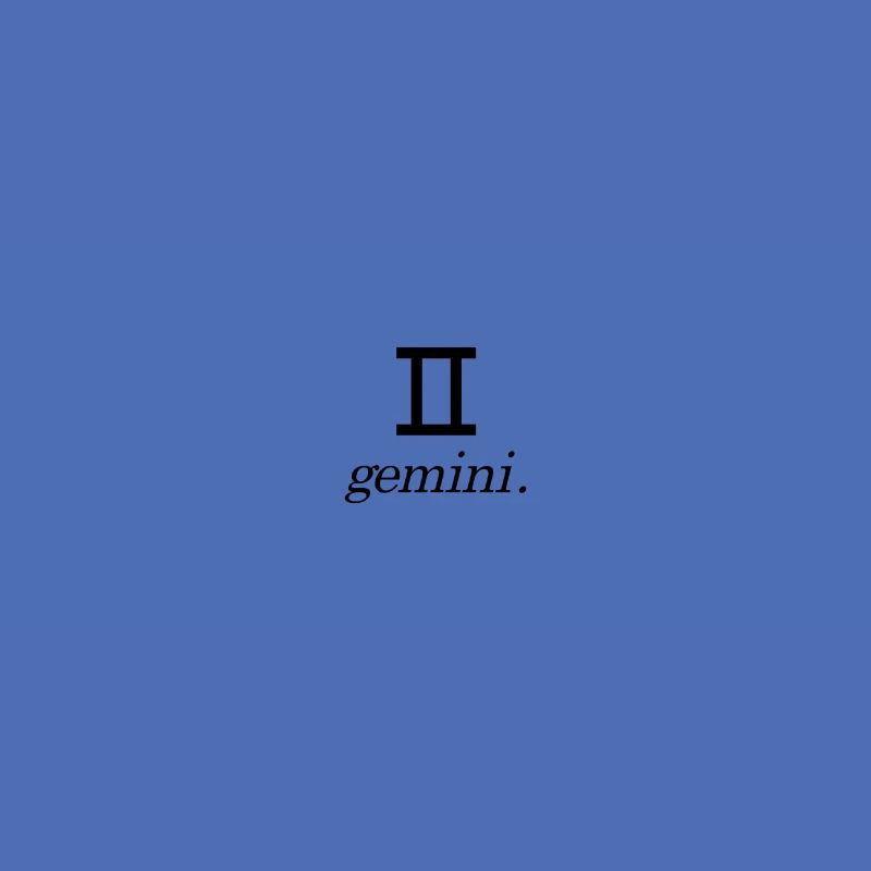 Sternzeichen Design gemini.