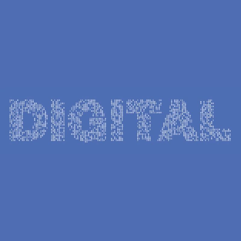 Digital aus nullen und einsen