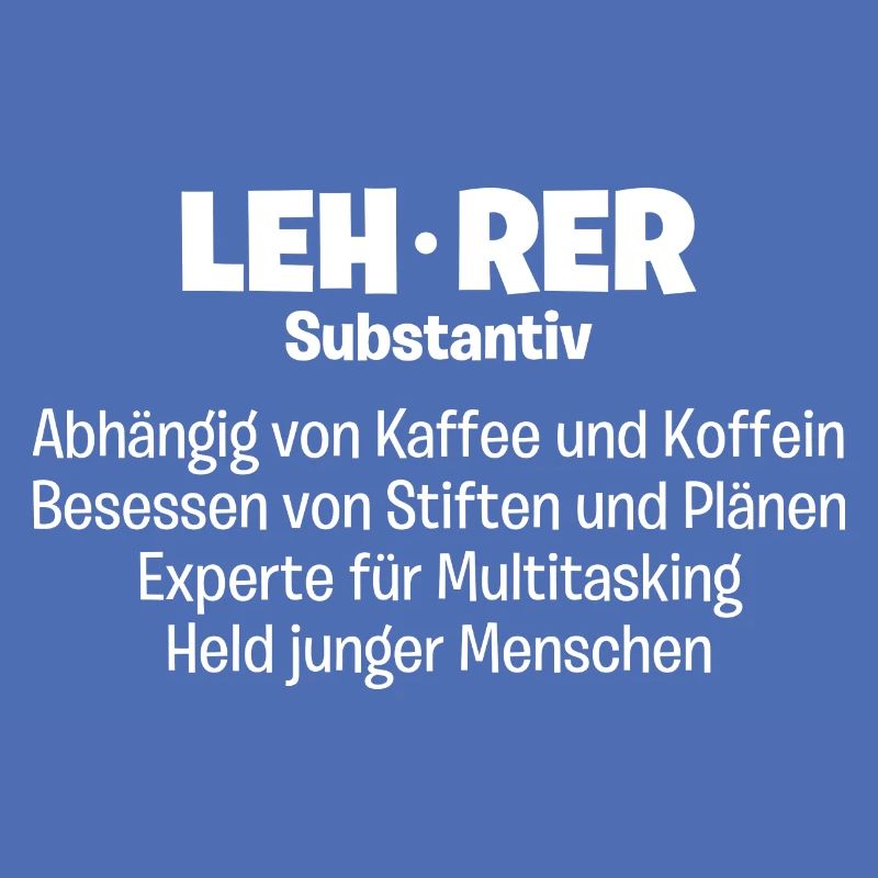Lehrer Substantiv Experte, Held