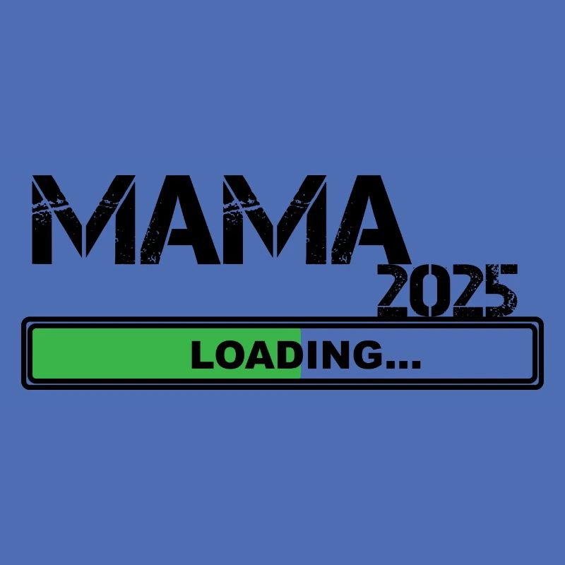 Ich werde 2025 Mutter Werdende Mutter loading 2025