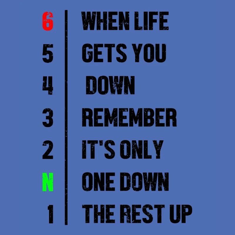 When Life Gets You Down Remember It's Only One Dow