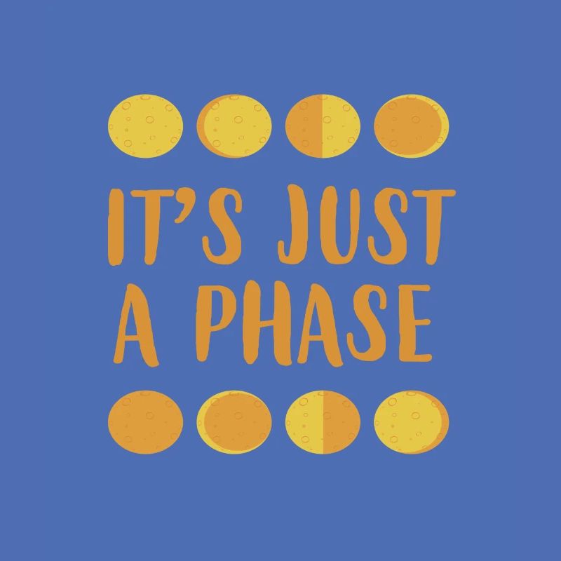Nerdy drôle, c'est juste une phase de lune et d'espace