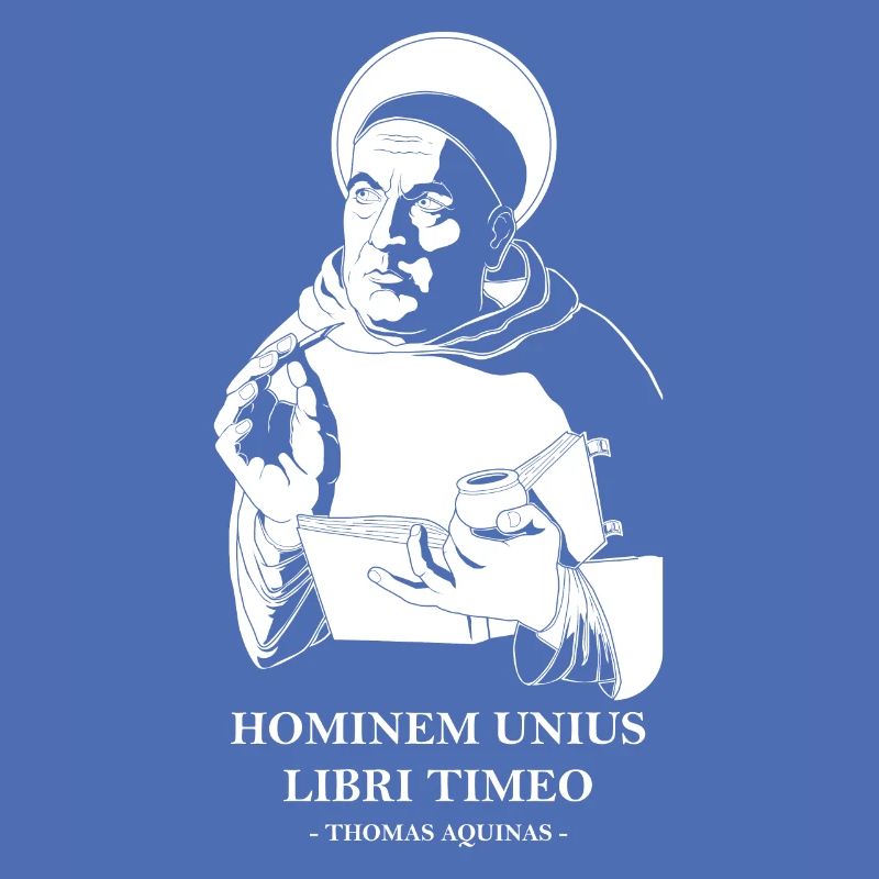 Unius Libri Philosopher Thomas Aquinas Quote