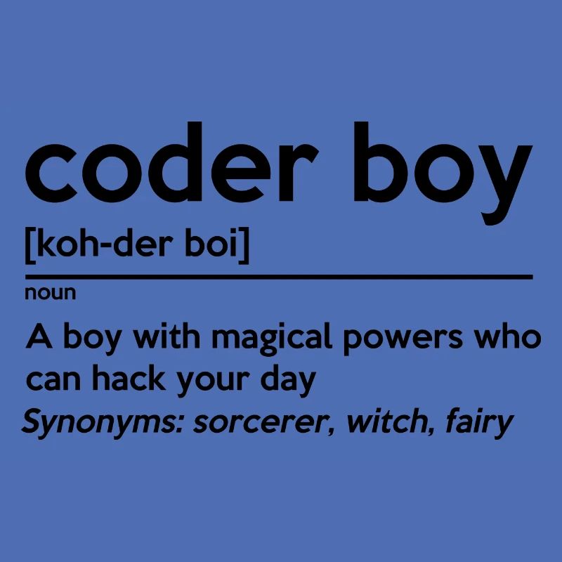 Coding Boy Definition Noun Software Developer Prog