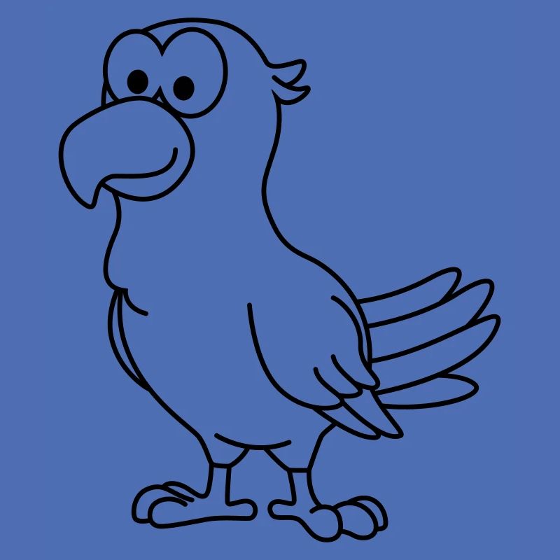 Papagai Comic Tier