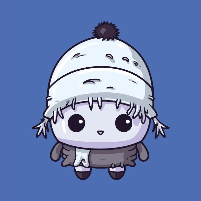 Eskimo Comic Cold Winter