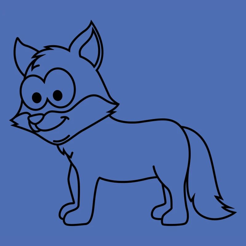 Fox Comic Animal