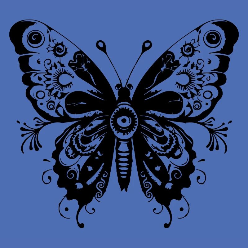 Schmetterling Mandala Boho