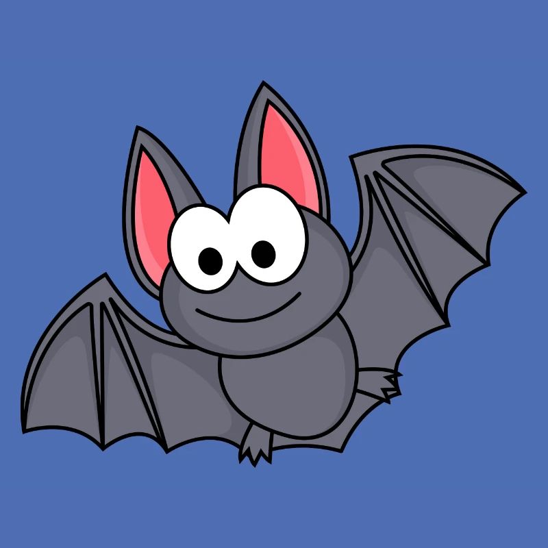 Fledermaus Comic Tier