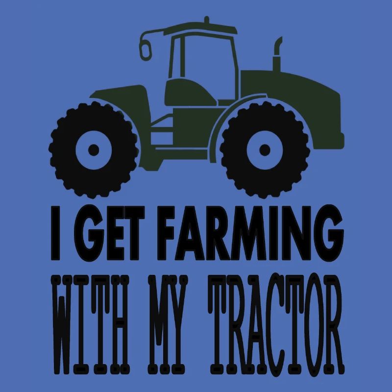 Tractor Driving Tractor Driver Farmer Gift Idea