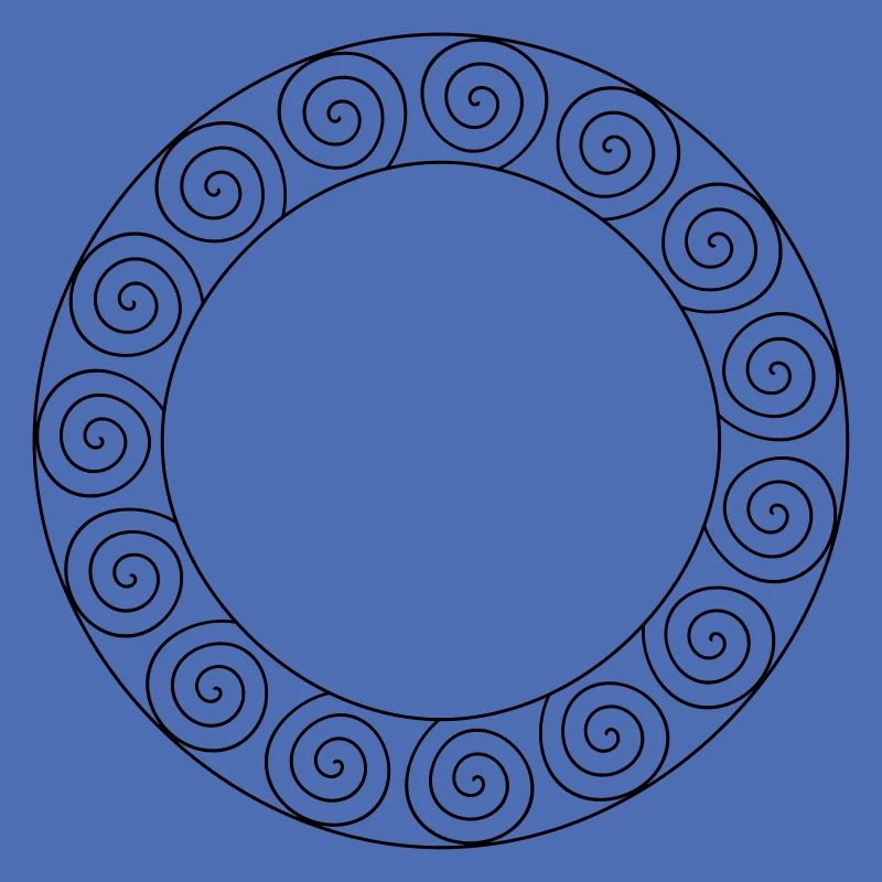 Rahmen Maya Keltisch eigenes Design