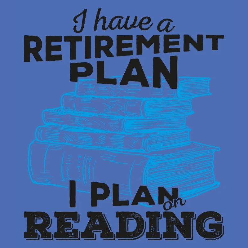 Retirement plan reading (dark)