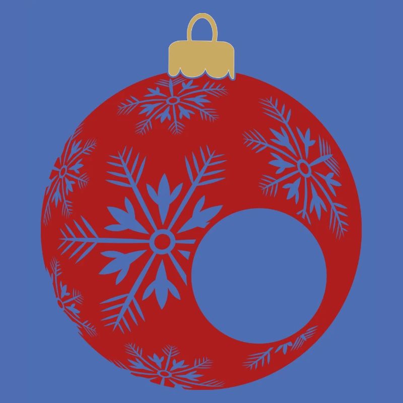 Weihnachtskugel Geschenk Idee