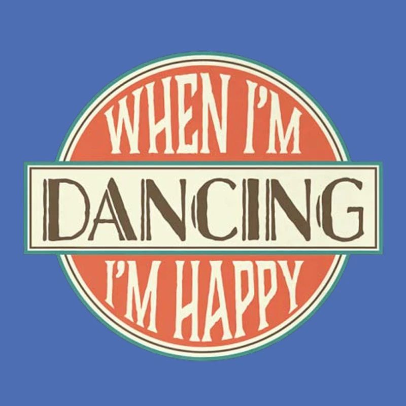 Dancing Dance Gift Tee Vintage Dancer Logo