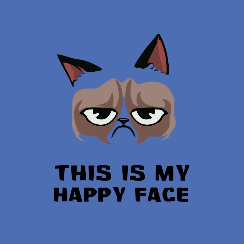 Grumpy Cat Happy