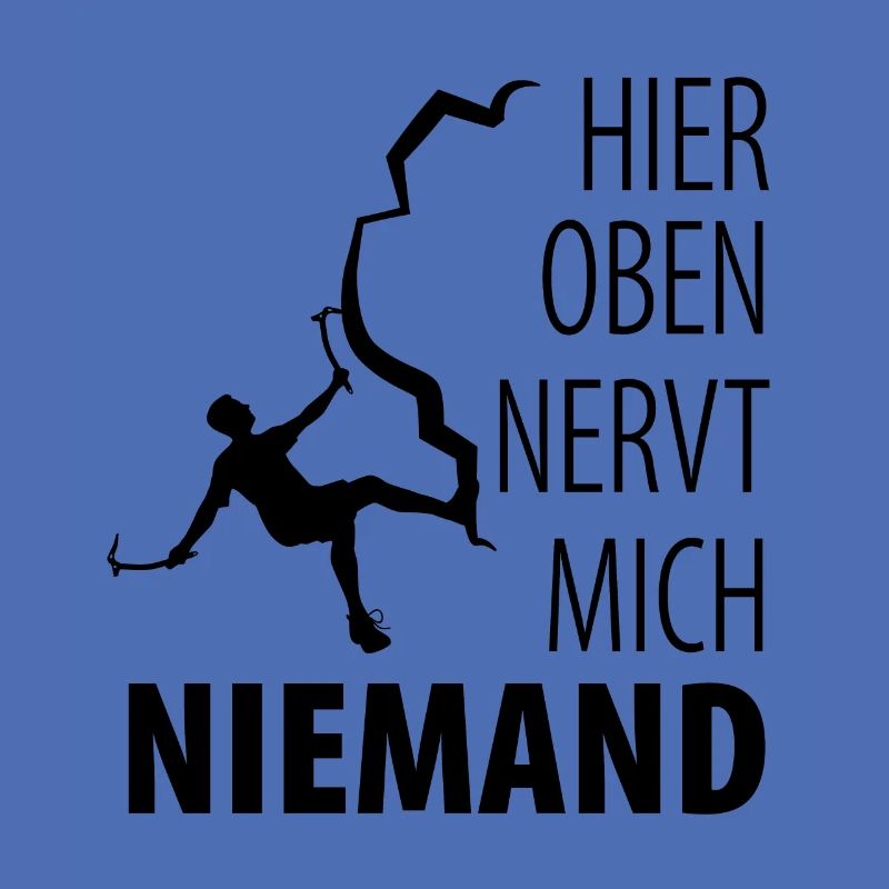 Eisklettern Eiskletterer Eispickel