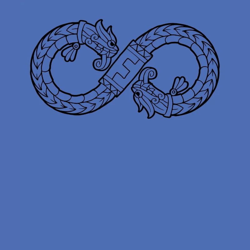 Aztec snake with two heads Two-headed Sc