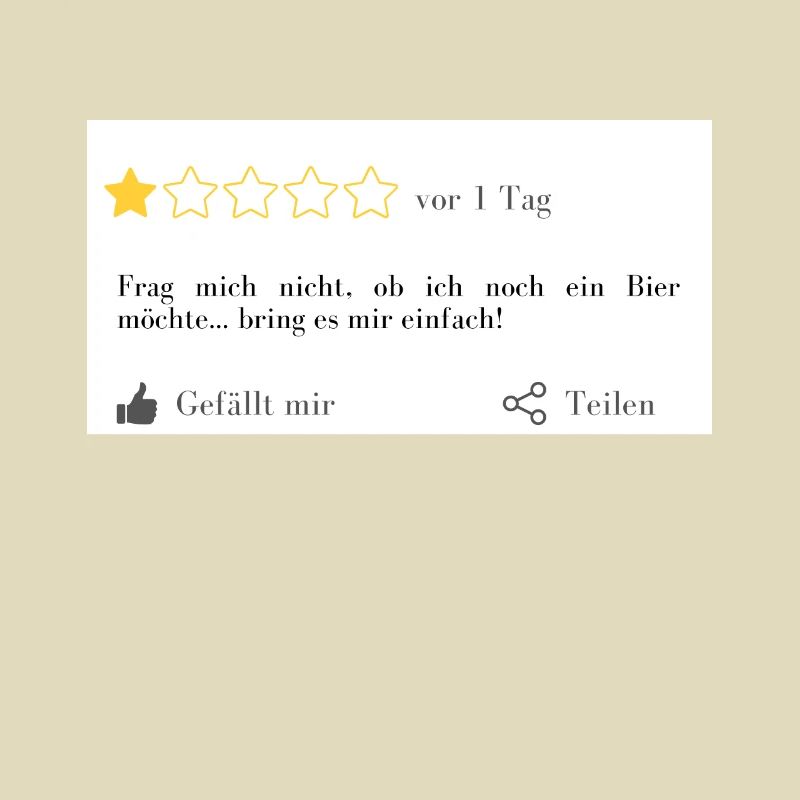 Bring mir Bier!