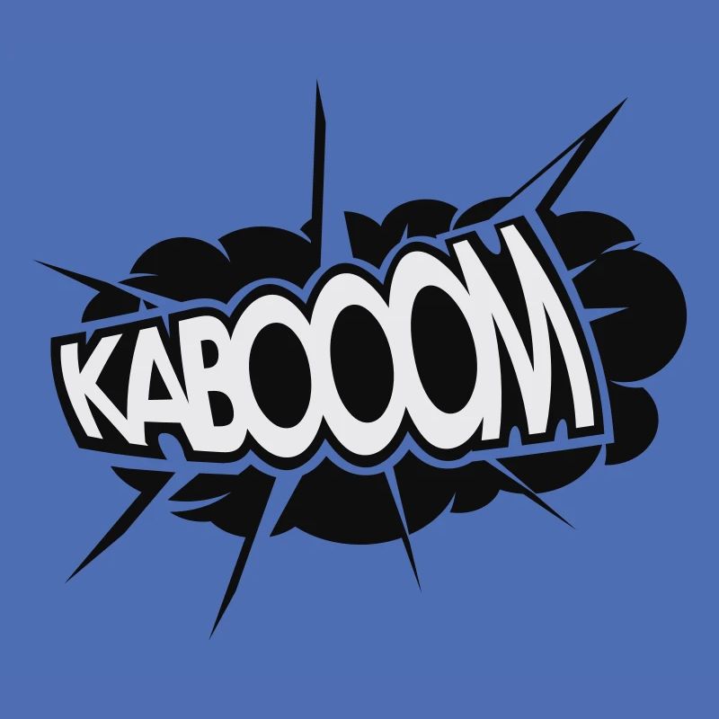 Comicsprache KABOOOM (explosion)