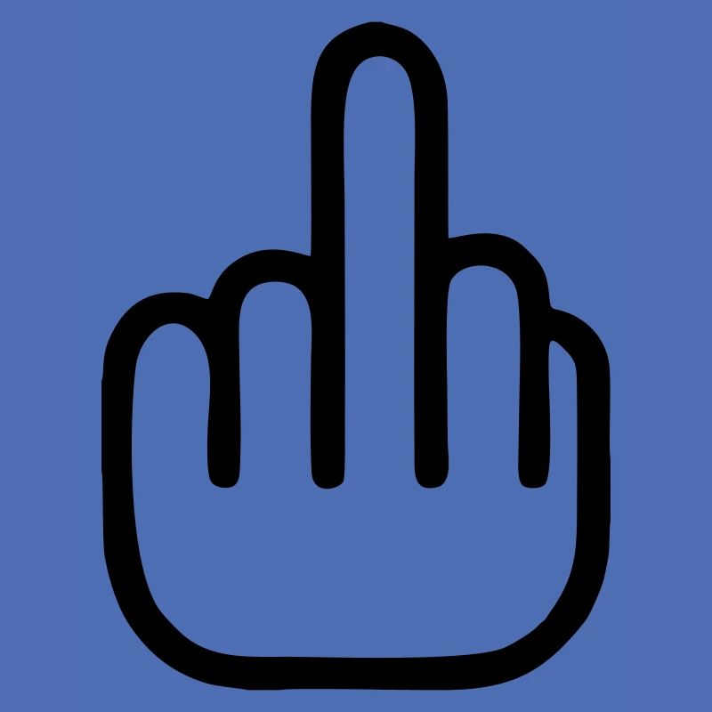 middle finger ★ Mittelfinger
