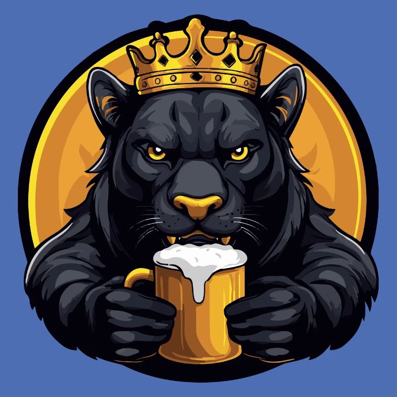 Panther Bier Comic