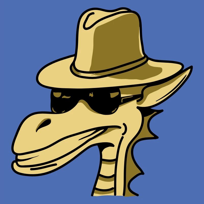 Dragon Hat sunglasses cool comic book design