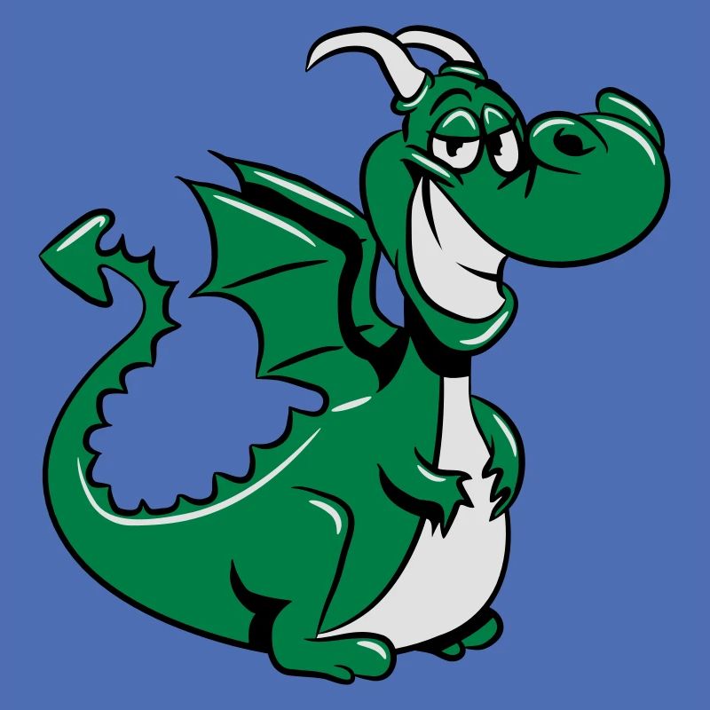Drachen witzig süss