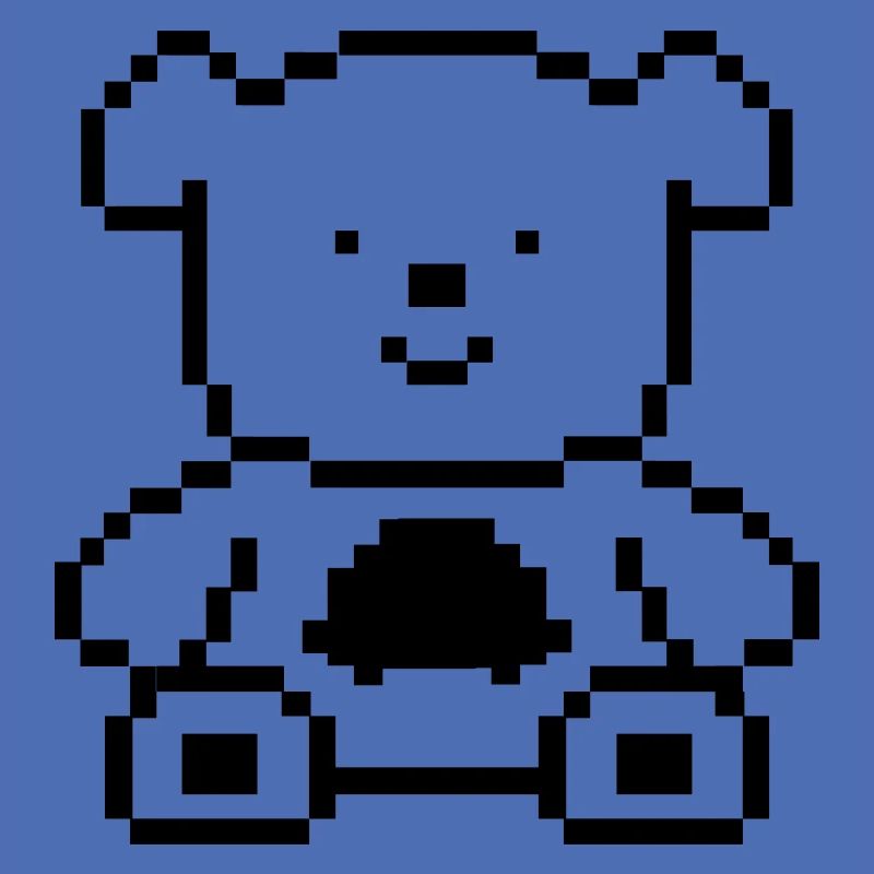 pixel bär